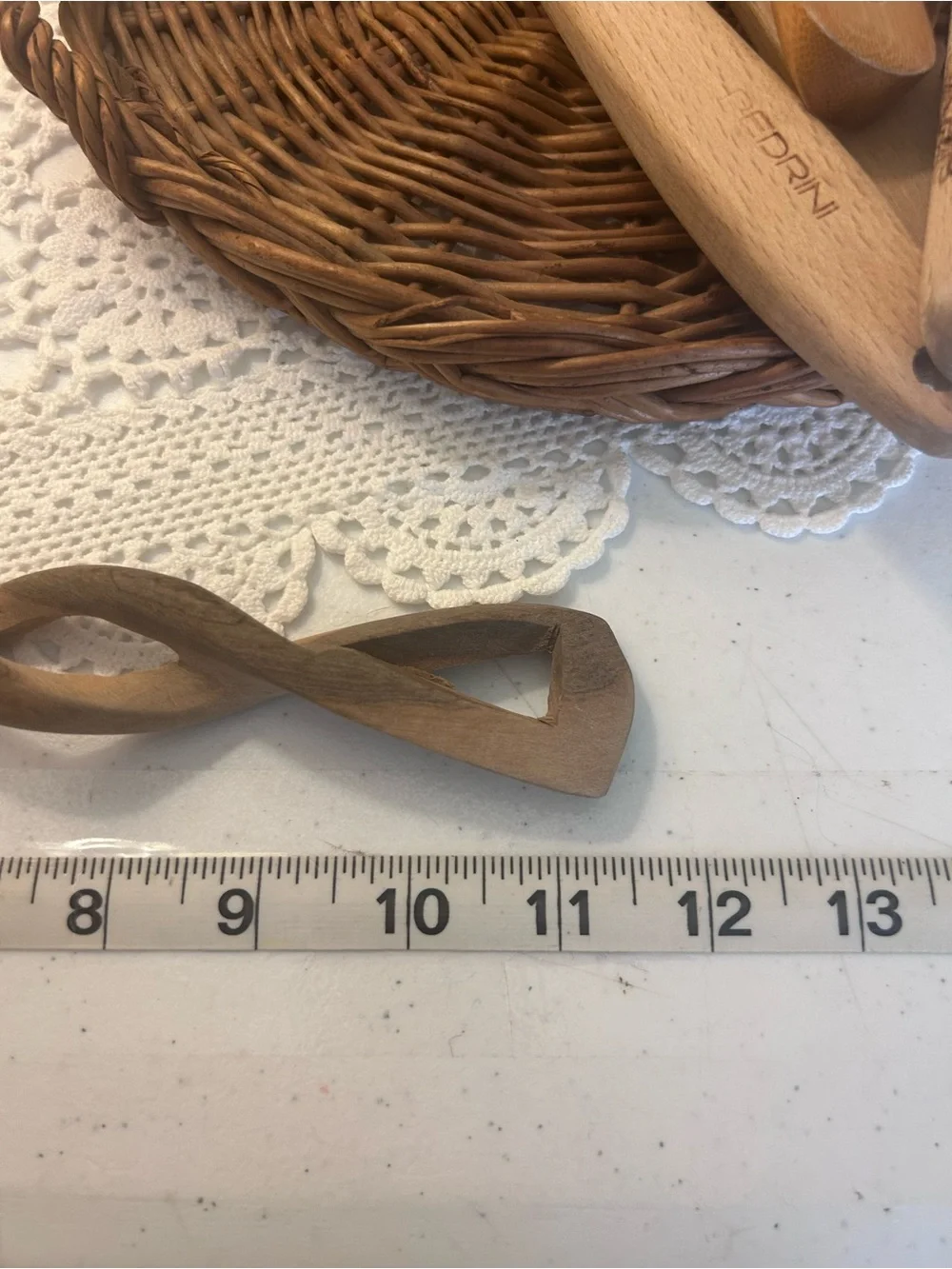 Cottage Rustic Wooden Kitchen Spoon Lot - Natural Wood collection